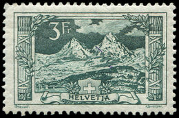 * SUISSE 142 : 3f. Vert De 1914-18, Infime Ch., TB - 1843-1852 Timbres Cantonaux Et  Fédéraux