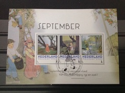 Nederland / The Netherlands - Sheet Rie Cramer, September 2015 - Used Stamps