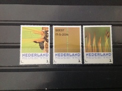 Nederland / The Netherlands - Complete Set Natuurkunst, Viervlek 2016 - Used Stamps