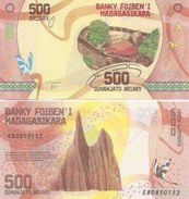 Madagascar New 500 Ariary 2017  UNC - Madagascar