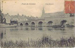 72 - Montfort-le-Gesnois (Pont-de-Gennes) (Sarthe) - Pont Romain - Montfort Le Gesnois