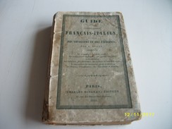 Guide De La Conversation Français-italien 1855 - Woordenboeken