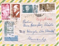 26366. Carta Aerea Certificada LONDRINA (Brasil) 1965 A Germany - Lettres & Documents