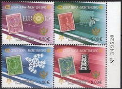 Aus Bl.2A CEPT 2006 CRNA GORA 108/1 II ** 24€ Perforiert Hoja Bloc Art S/s Sheet Space M/s Bf Topic Stamp On Stamps - Perfins
