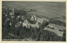 Luftkurort Augustusburg I. Erzgebirge. Fliegeraufnahme (001538) - Augustusburg