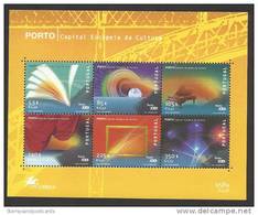 Portugal Porto 2001 Capitale Européenne Culture Pont Bloc ** Europe Cultural Capital  Porto 2001 Bridge S/s ** - Unused Stamps