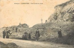 - Puy De Dome - Ref-A137 - Combronde - Une Carriere De Pierre - Carrieres - Industrie - Metiers -  Carte Bon Etat - - Combronde