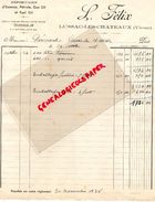 86- LUSSAC LES CHATEAUX- RARE FACTURE L. FELIX-DEPOSITAIRE ESSENCE-PETROLE-GAS OIL ET FUEL OIL- M. PERICARD-1938 - Auto's