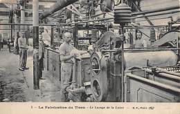 Roubaix      59         Fabrication Du Tissu. Le Lavage De La Laine      (voir Scan) - Roubaix