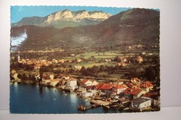 LUGRIN    --- Vue Aérienne , Le Lac Léman , Le Village    - ( Pas De Reflet  Sur L'original ) - Lugrin