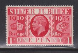 GREAT BRITAIN Scott # 227 MH - KGV Silver Jubilee - Unused Stamps