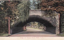 New York Buffalo Bridge Over Delaware Avenue - Buffalo