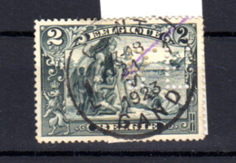 1915  2F Esclavage 146  Ø  GENT 1923   Et Perforé B.E., - 1909-34