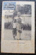 Congo Brazzaville Femmes Indigenes  Cpa Timbrée - Brazzaville