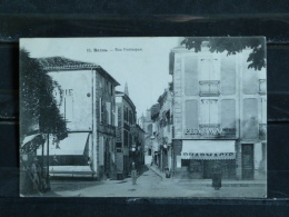 F17 - 33 - Bazas - Rue Fontespan - 1907 - Bazas