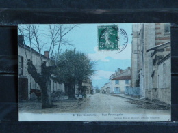 F17 - 47 - Bon Encontre - Rue Principale - 1907  - Colorisée - Bon Encontre