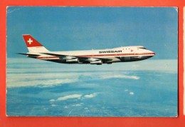MIT-11  Swissair Boeing 747B. Non Circulé - 1946-....: Era Moderna