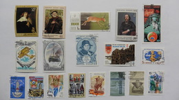 Russie : 18 Timbres Oblitérés - Collections