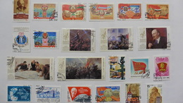 Russie : 22 Timbres Oblitérés - Collections