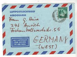 Nr. 9739, Brief, Indien Nach Deutschland, Luftpost, Kalkutta Nach Aurich - Poste Aérienne