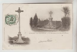 CPA PIONNIERE LOIGNY (Eure Et Loir) GUERRE 1870 - 2 Vues Croix De Villours, Monument Duc De Luynes - Loigny