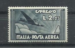 ITALIA YVERT AEREO  41  MNH  ** - Airmail