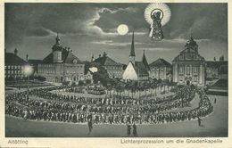 Altötting - Lichterprozession Um Die Gnadenkapelle (Mondscheinkarte) (001549) - Altoetting