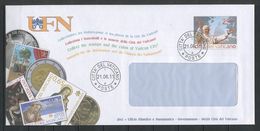 VATICAN 2011 N° Enveloppe Officielle UFN Oblitérée Superbe Collectionner Timbres Philatélique Numismatique Monnaies - Storia Postale