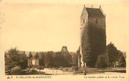 SAINT HILAIRE DU HARCOUET LE JARDIN PUBLIC ET LA VIEILLE TOUR - Saint Hilaire Du Harcouet