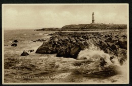RB 1178 -  Early Postcard - Girdleness Lighthouse Aberdeen Scotland - Aberdeenshire