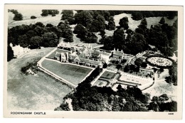 RB 1178 -  Aerial Real Photo Postcard - Rockingham Castle Near Corby - Northamptonshire - Northamptonshire