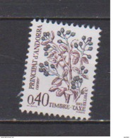 ANDORRE       N°  TAXE    56   NEUF SANS CHARNIERES - Unused Stamps