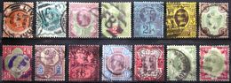 GRANDE BRETAGNE               N° 91/104                        OBLITERE - Used Stamps