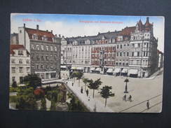 AK LÖBAU I.Sa. Königsplatz 1916 // D*28570 - Löbau