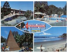 (365) Australia  - (with Stamp At Back Of Card) - NSW - Caravan Park Near Coffs Harbour - Coffs Harbour