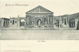 AK Oberammergau Passionstheater Bühne Stage ~1900 #16 - Aschaffenburg
