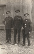 HEUBERG - Trois Militaires  ( Carte Photo à Destination D' Orange En France ) - Sigmaringen