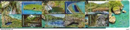 Nouvelle-Calédonie 2017 - Grottes Et Trous De N.Calédonie, Paysages - Carnet 10 Val Adhesive Neuf // Mnh - Ongebruikt