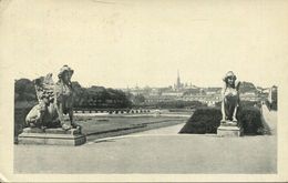 Wien - Blick Vom Belvedere 1927 (001590) - Belvedere