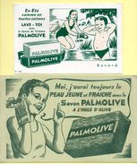 2 Buvards Palmolive - Perfumes & Belleza