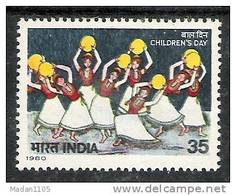 INDIA 1980 Childrens Day , Children's Day,  UHM(**) - Ungebraucht