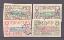 Côte Des Somalis  :  Yv  10-13  (o) - Used Stamps