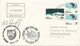 LETTRE 1979 AVEC 3 TIMBRES, DIFFERENTS CACHETS ET SIGNATURE - Brieven En Documenten