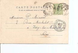 Tunisie ( CP De 1903 De Tunis Vers La France à Voir) - Storia Postale