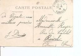 Tunisie ( CP De 1914 De Ferryville Vers La France à Voir) - Cartas & Documentos