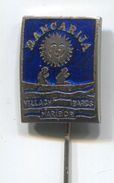 Rowing, Rudern - RANCARIJA / Friendship Caravan 1968. Villach Barcs Maribor, Vintage Pin, Badge, Abzeichen, Enamel - Aviron