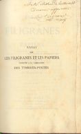 2003 Worldwide Bibliography. 1867. ESSAI SUR LES FILIGRANES ET LES PAPIERS EMPLOYES TO THE FABRICATION DES TIMBRES POSTE - Autres & Non Classés