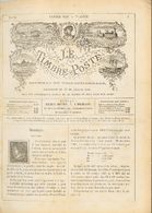 2005 Worldwide Bibliography. (1869ca). LE TIMBRE-POSTE JOURNAL DU COLLECTIOUNNEUR. JB Moens. Brussels, 1869-73. - Sonstige & Ohne Zuordnung