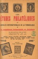 2058 Worldwide Bibliography. 1950. LES ETUDES PHILATELIQUES ET ANNALES INTERNATIONALES DE LA TIMBROLOGIE. Didier Darteyr - Other & Unclassified