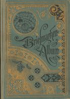 2090 Worldwide Bibliography. (1910ca). BRIEFMARKEN ALBUM. Germany, C. 1910?. It May Very Well Be A Schaubek Precursor (e - Andere & Zonder Classificatie